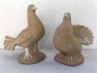 Set of Pigeon Figurines