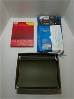 Assorted Paper and Hanging File Folders