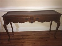 Beautiful Vintage Cherry Console Table