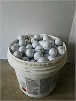 Bucket of Taylor Made Golf Balls