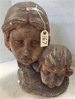 MOTHER & CHILD BUST