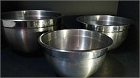 Tramontina Commercial-Grade Stainless Steel Bowls