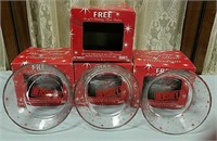 Hershey's Holiday Glass dishes (12)