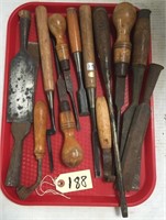ASSORTED WOOD PLANING TOOLS