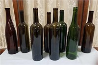 Wine bottles  (10)