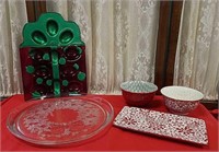 Christmas Serving dishes