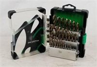 Hitachi Drillbit Set In Nice Holder Case