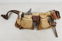 Tool Belt W/ Some Tools Leathercraft