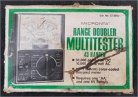 Micronta Range Doubler Multitester In Box