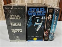 Star Wars VHS tapes