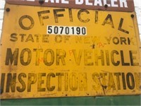 New York State Vehicle Inspection License