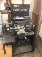 JBC Brake Lathe w/all adapters for drum & Rotors