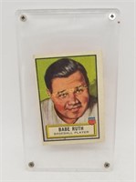 1952 Topps Babe Ruth Look N See Baseball Card 15