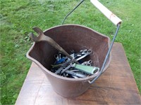 Bucket-O-Tools filled with wrenches