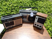 3 Vintage Radios
