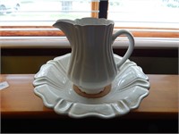 Vintage Pitcher and Washbowl