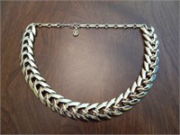 Vintage Coro Custom Jewelry Gold-Tone Necklace