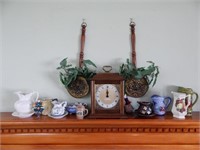 Grouping of Collectibles on Mantle