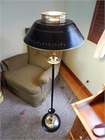 Painted Hitchcock Style Floor Lamp