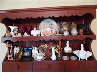 2 Shelves of Vintage Collectables