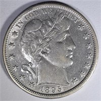 1895-O BARBER HALF DOLLAR  AU+