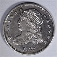 1833 CAPPED BUST DIME  AU