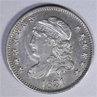 1831 CAPPED BUST HALF DIME  AU+