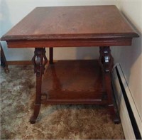 Wooden Square End Table