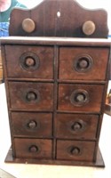8 drawer wall spice cabinet