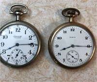 Ingersoll and Elgin pocket-watches
