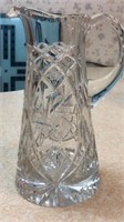 10” leaded crystal tankard