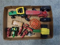 Lot of Tractor Toys