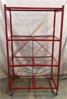 Red Origami Medal Folding Rack P1A