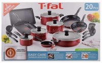 T-fal 20pc Easy Care Cookware Set