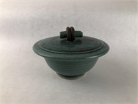 Chinese Green Ceramic Dish