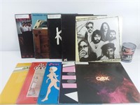 10 vinyles dont the Kings et Elton Jones