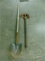 Pipe Bender & Shovel