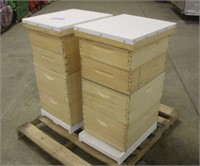 (2) 10-Frame Bee Hives