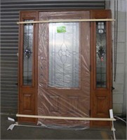 Pre-Hung Hinged Entrance Door w/ Sidelights