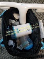 FIRST YEARS BREAST PUMP W EXTRAS AND BAG