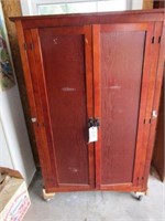 old wardrobe-has been modified!
