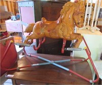 Child 1950's Spring Horse