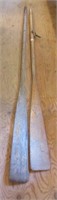 Pair of Wooden Row Boat Oars