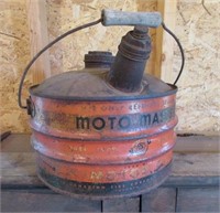 Early Moto Master Motor Oil Can