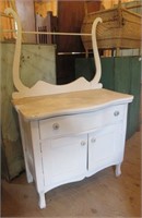 Old Overpaint Washstand