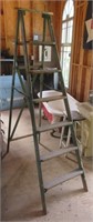 Early Wooden Step Ladder