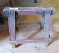 Old Wooden Saw Horse