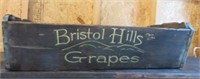 Bristol Hill Grapes Wooden Box