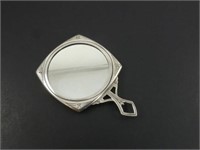 Vintage Sterling Silver Ladies Pocket Mirror