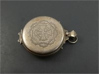 Antique Sterling Silver Snuff Box - 29.4 Grams